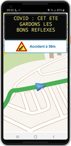 Application mobile - Covid accident